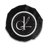 Designer Label Satin Caps